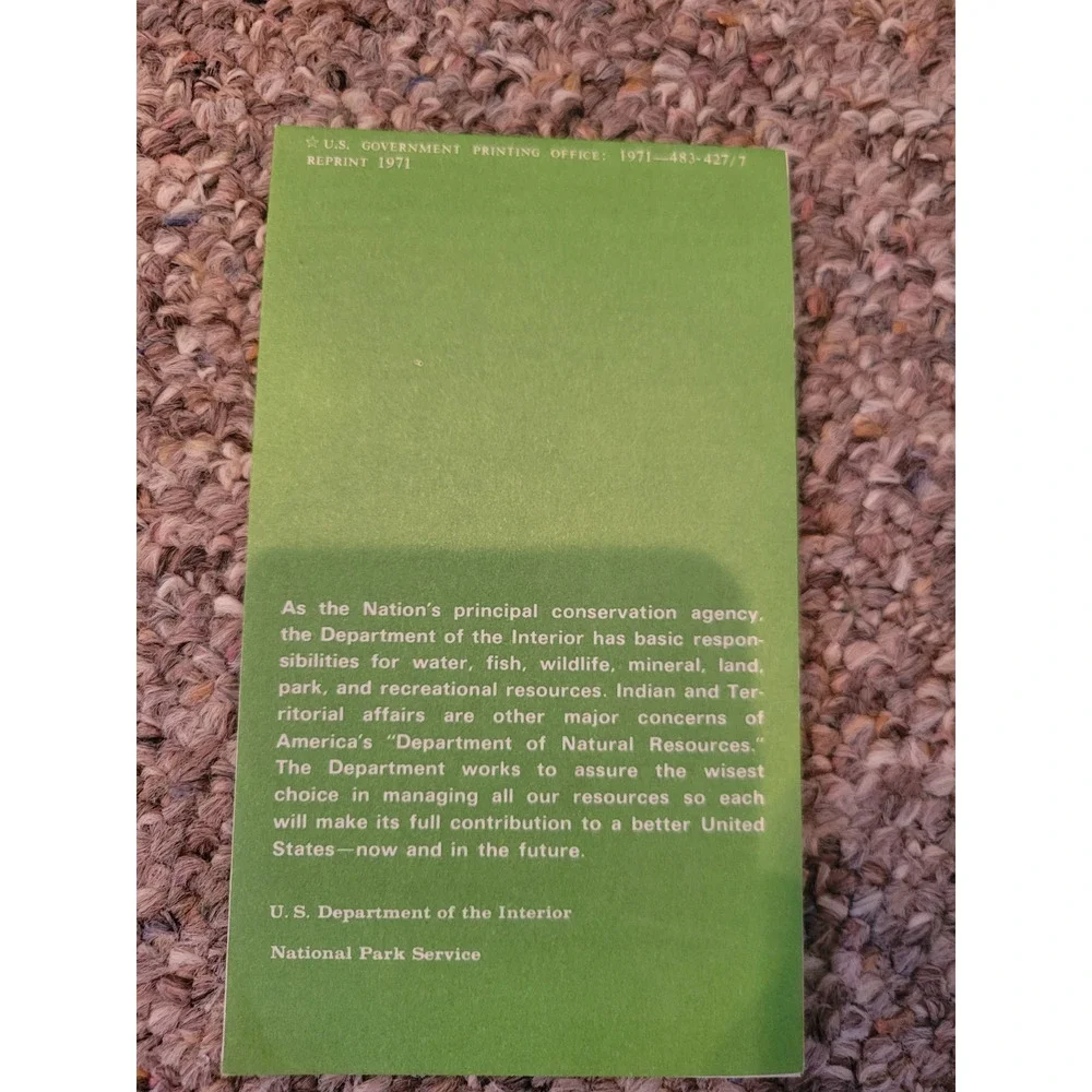 Vtg 1960s Mount Rushmore‎ Ephemera Brochure Travel Guide Souvenir